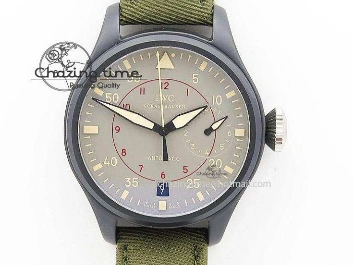 MIROTIME 0101 Portugieser Chrono  42 IW390406 RG ZF 1:1 Best Edition Blue Dial on Brown Leather Strap A Durable 7129